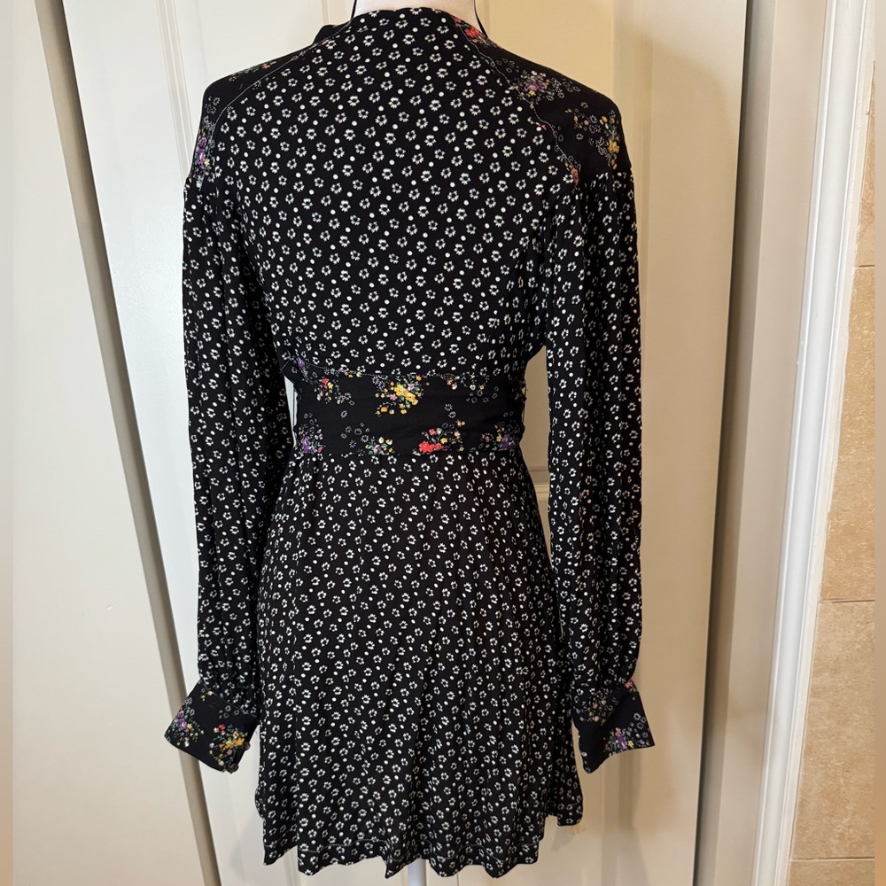 Free People Floral Print Wonderland Mini Dress - Picture 8 of 10